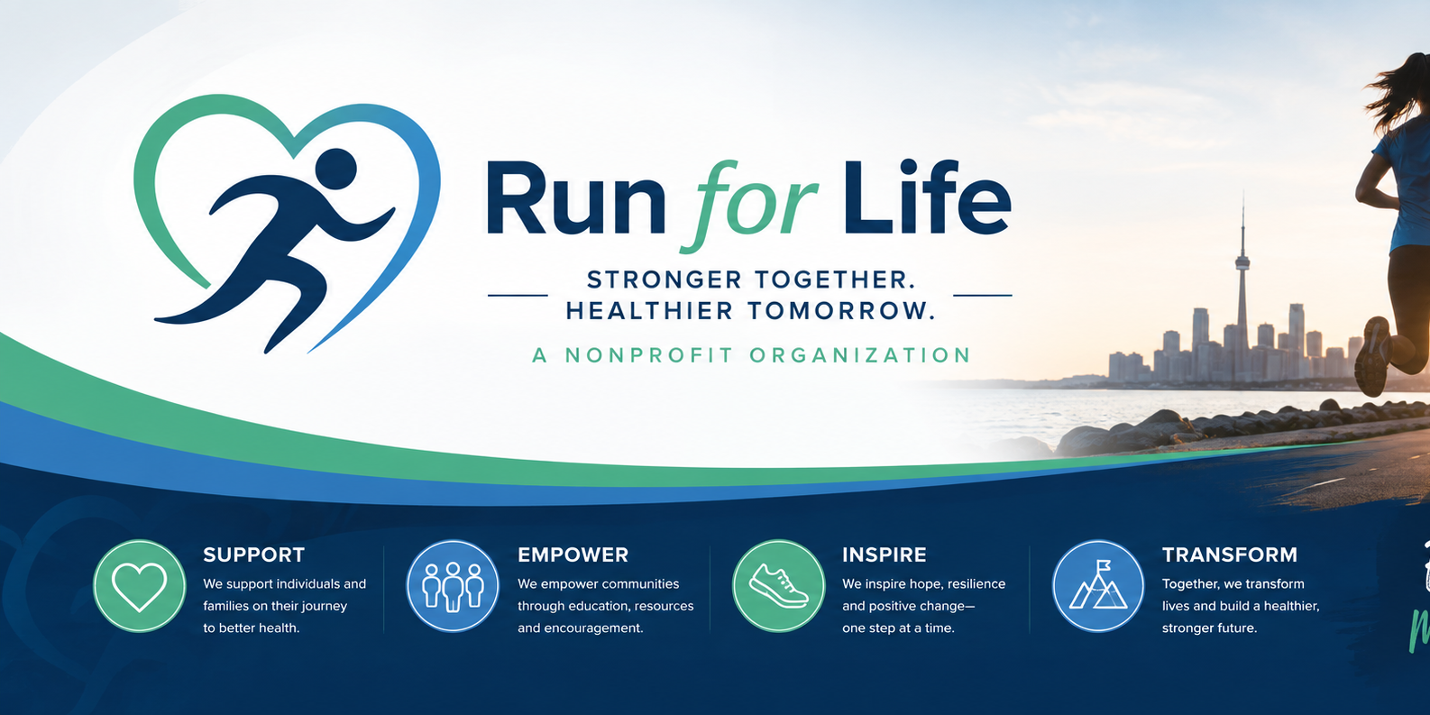 Run for Life banner